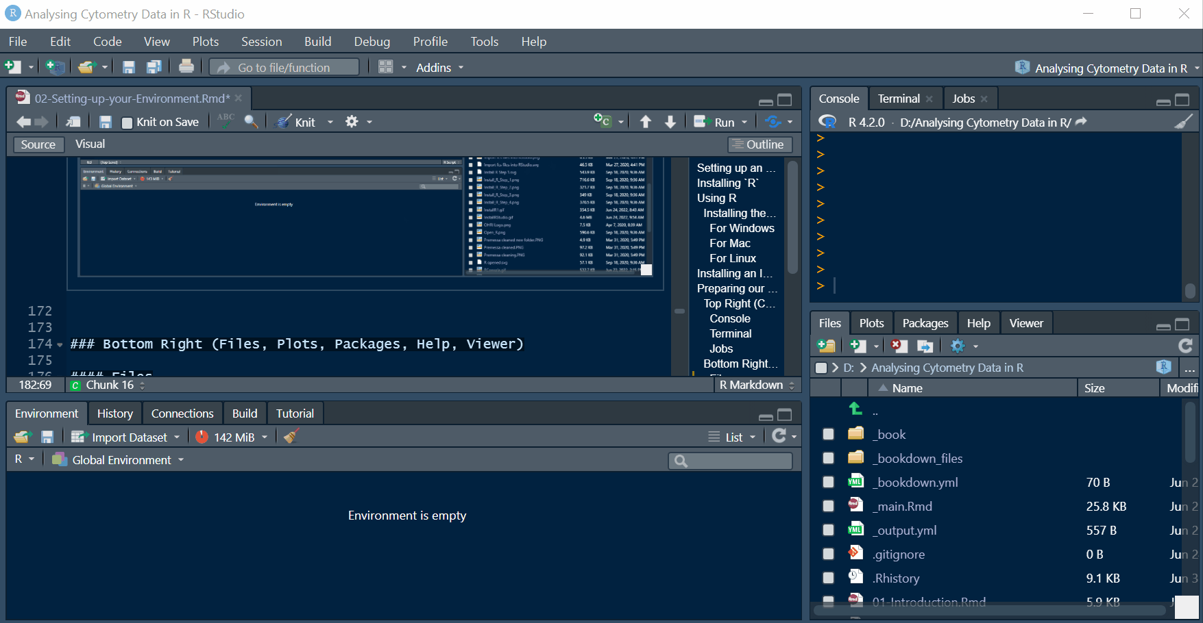 The Files tab works like a standard file browser
